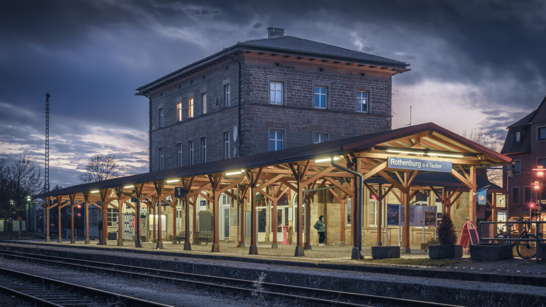 Bahnhof Rothenburg ob der Tauber / 20190219180934
